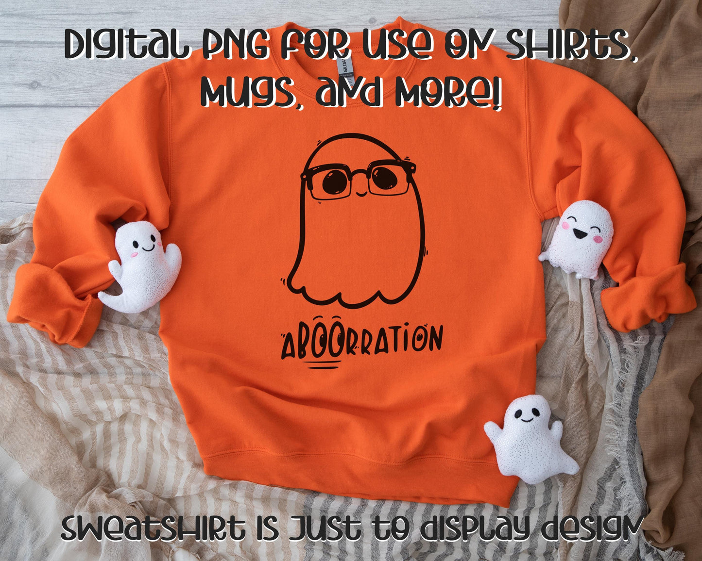 Halloween Ghost Shirt Design | aBOOration Funny Optometry T-Shirt Design PNG | Use for Shirts, Sweatshirts, Mugs, and more!