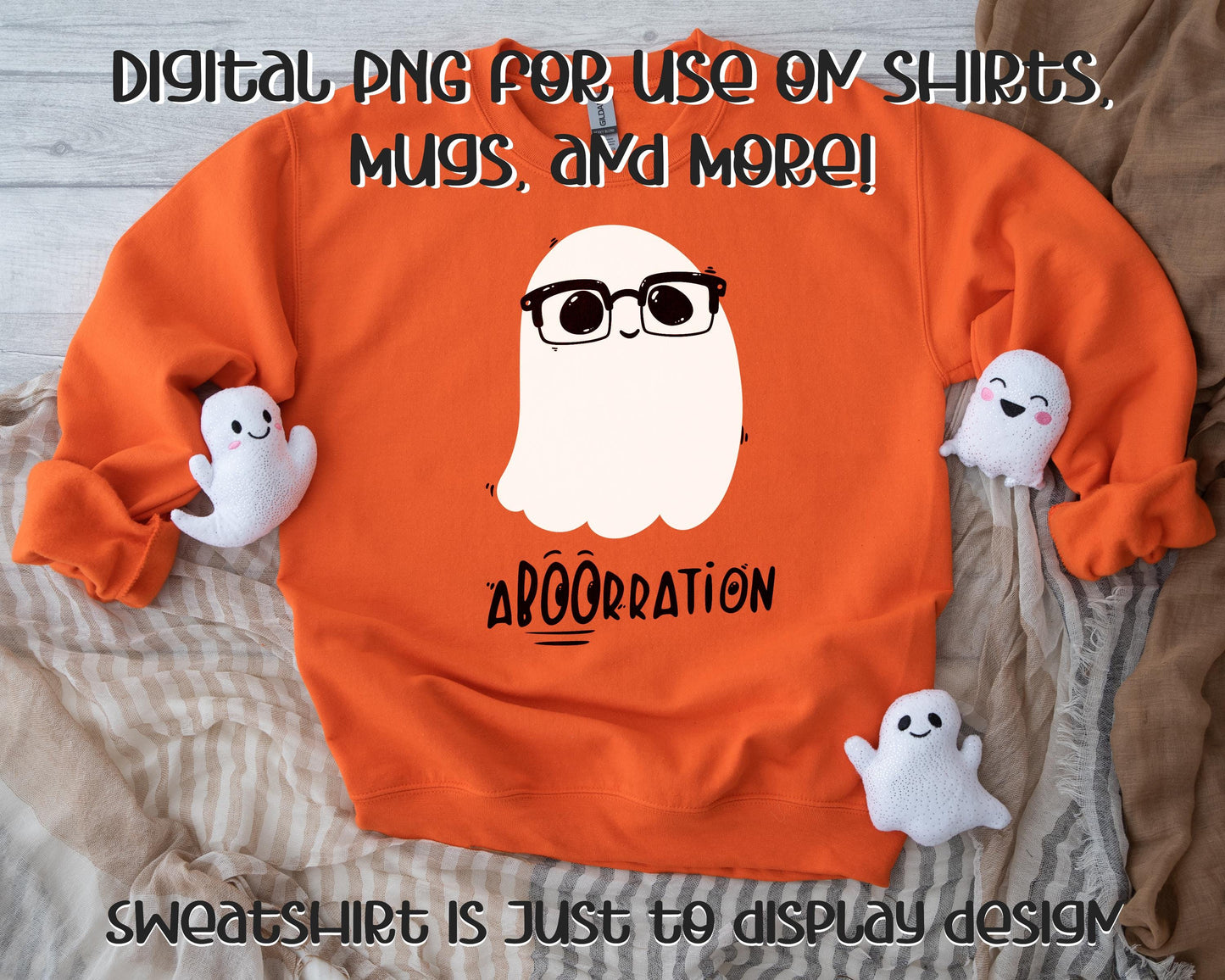 Halloween Ghost Shirt Design | aBOOration Funny Optometry T-Shirt Design PNG | Use for Shirts, Sweatshirts, Mugs, and more!