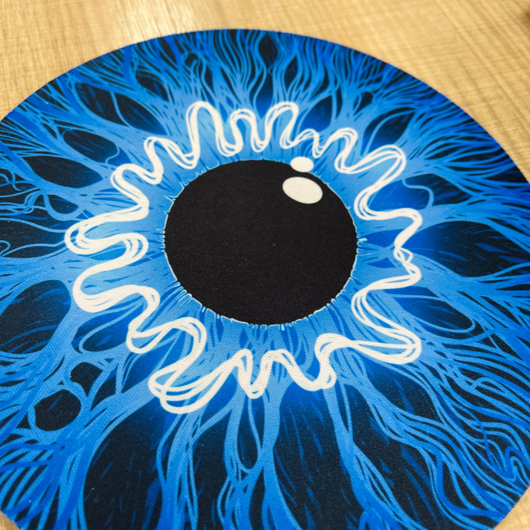 Blue Iris Mousepad