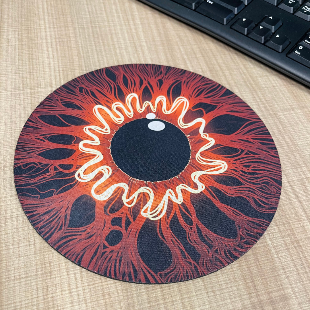 Brown Iris Mousepad