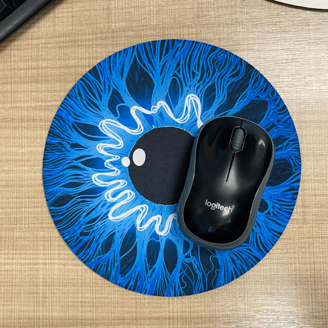 Blue Iris Mousepad