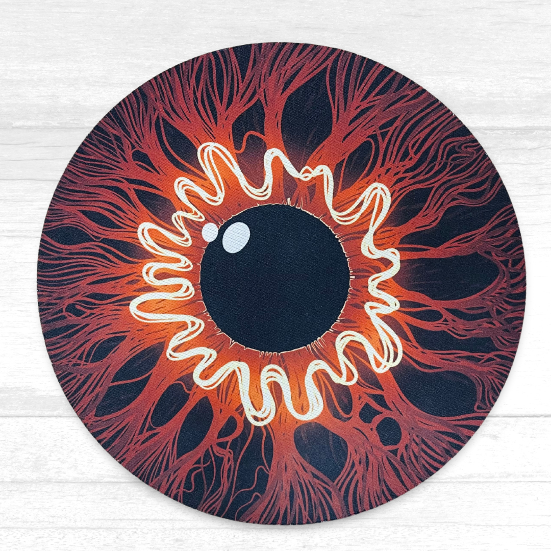 Brown Iris Mousepad