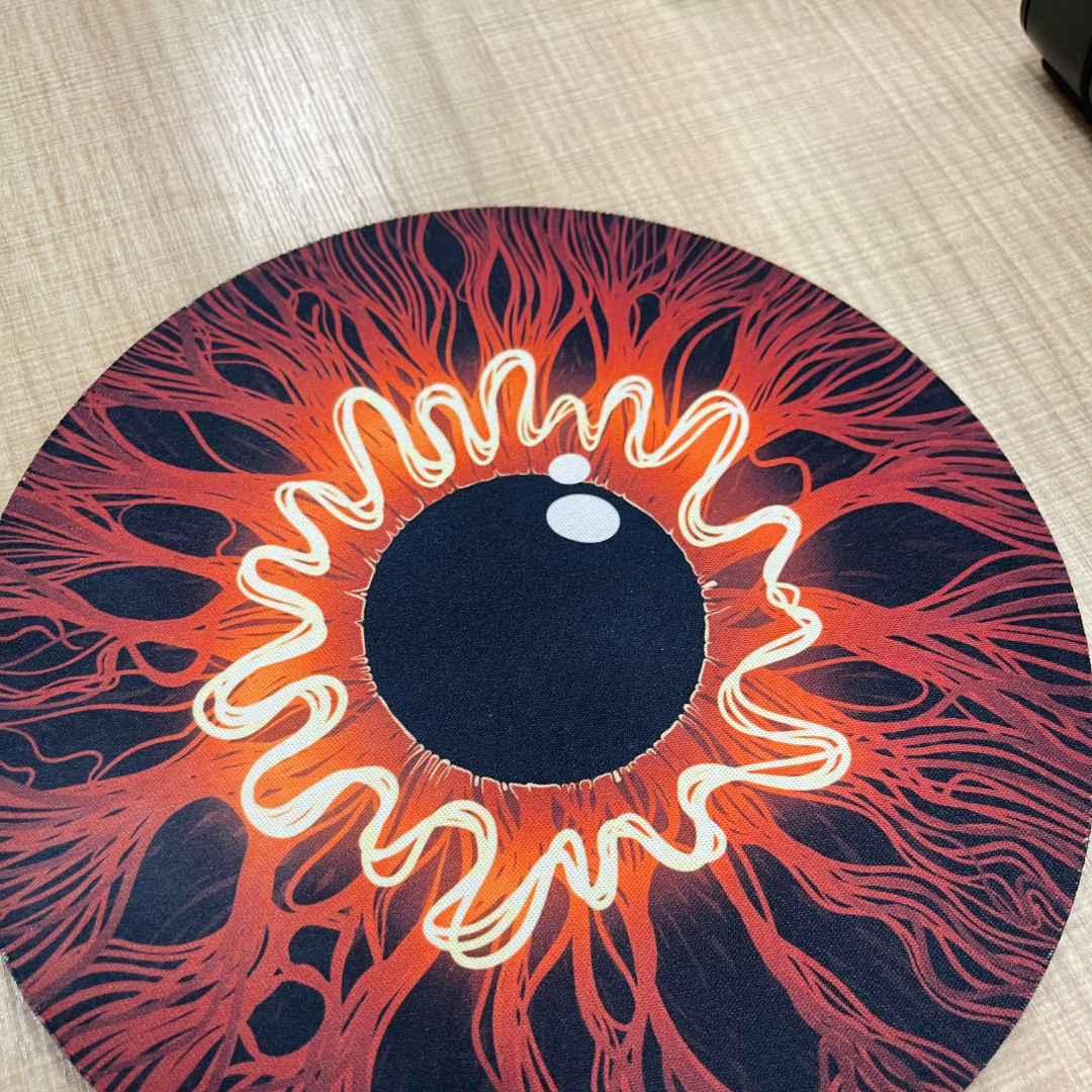 Brown Iris Mousepad