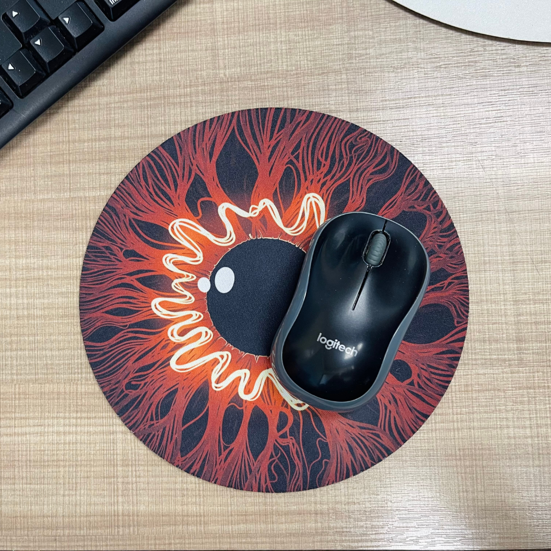 Brown Iris Mousepad